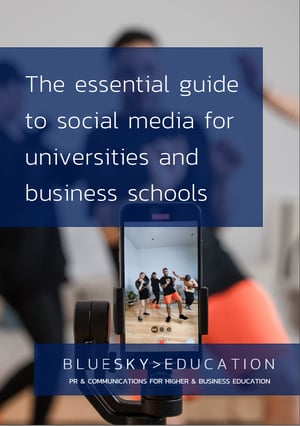 BlueSky Eduction social media ebook cover