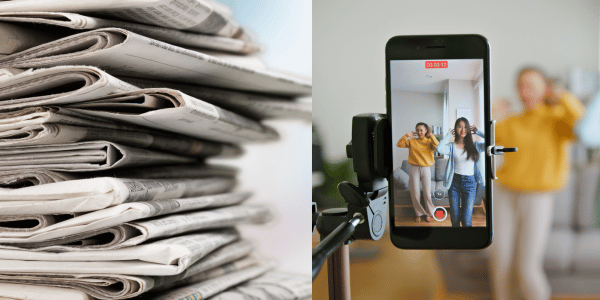 old vs new media