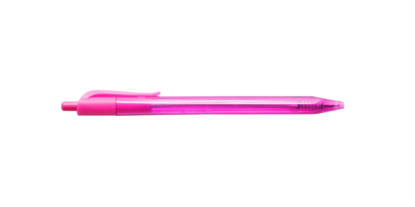 pink bic pen