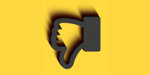 thumbs down